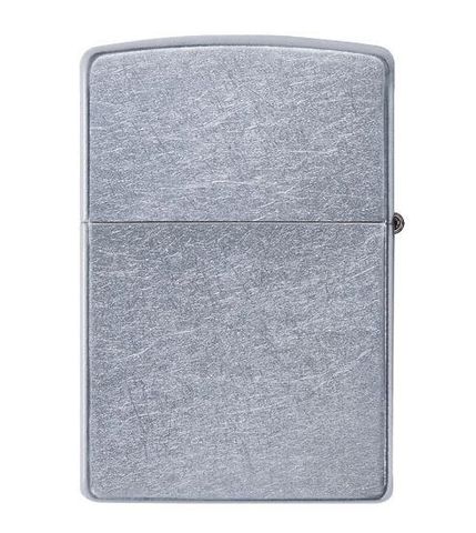 Bật Lửa Zippo Street Chrome Xước Bụi Chính Hãng 207 - Thiết Kế Độc Đáo, Chống Bám Vân Tay, Hàng Nhập Khẩu Mỹ, Quà Tặng Ý Nghĩa
