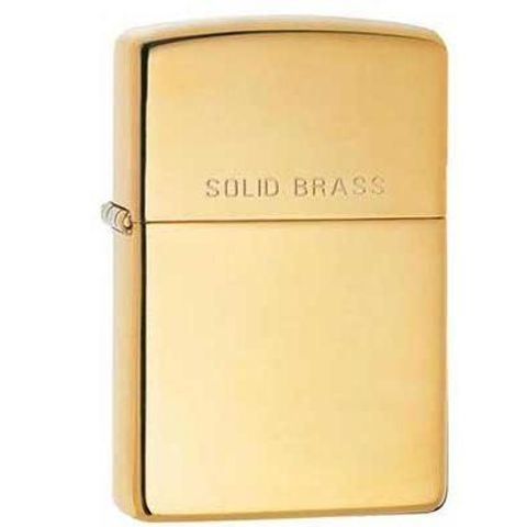 ZIPPO 254 - Bật lửa đồng mạ vàng khắc chữ, quà tặng độc đáo cho tín đồ yêu thích đồ Vintage và phong cách sống hiện đại