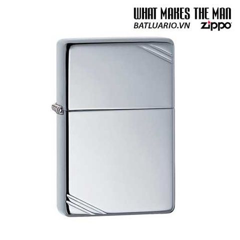 Bật Lửa Zippo 260 Vintage - Bật Lửa Chất Lượng Cao Bóng Crôm, Quà Tặng Lý Tưởng Cho Fan Zippo