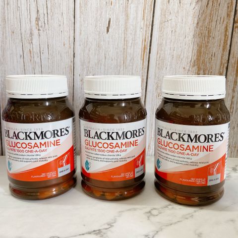 Viên uống Blackmores Glucosamine 1500mg 180 viên - Hỗ trợ sức khỏe khớp và sụn hiệu quả, Giải pháp cho người lớn tuổi