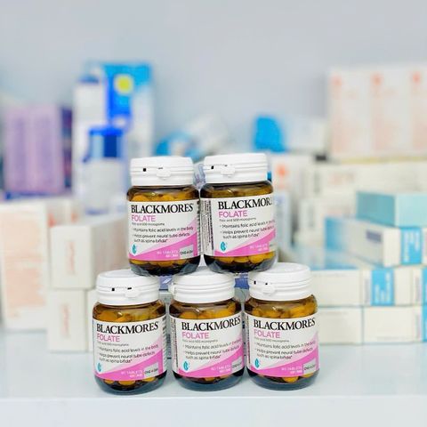 Viên uống Blackmores Folate 500mcg 90 viên – bổ sung acid folic