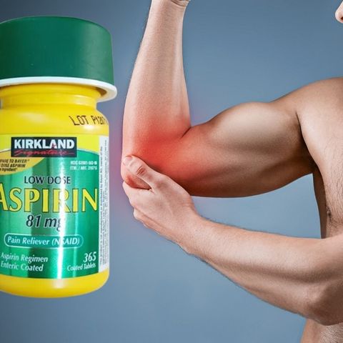 Viên uống Kirkland Low Dose Aspirin 81mg (2×365 viên) - Hỗ trợ sức khỏe tim mạch, giảm nguy cơ đột quỵ, chống viêm hiệu quả