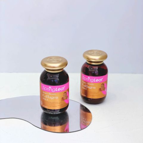 Viên uống Spring Leaf Collagen 6 in 1 90 viên - Hỗ trợ chăm sóc da, tóc, móng khỏe mạnh từ thiên nhiên, sản phẩm sức khỏe chất lượng cao
