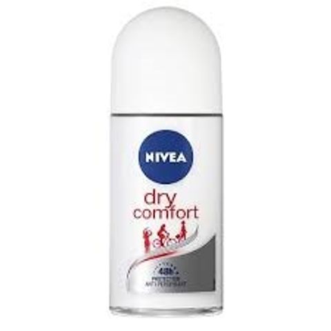 Lăn khử mùi Nivea Dry Comfort Plus 48H 50ml - Giữ cơ thể luôn khô thoáng và thơm mát suốt 2 ngày