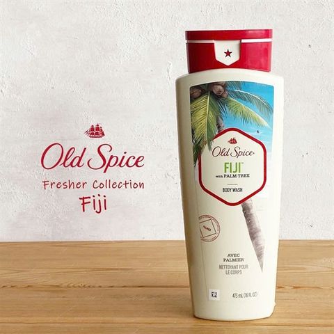 Sữa Tắm Nam Old Spice Fiji 473g – mùi biển tươi mát, sạch thoáng