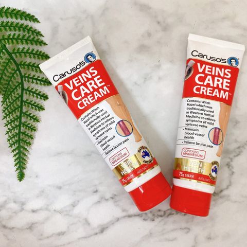 Viên uống Caruso's Veins Care Cream – giảm giãn tĩnh mạch