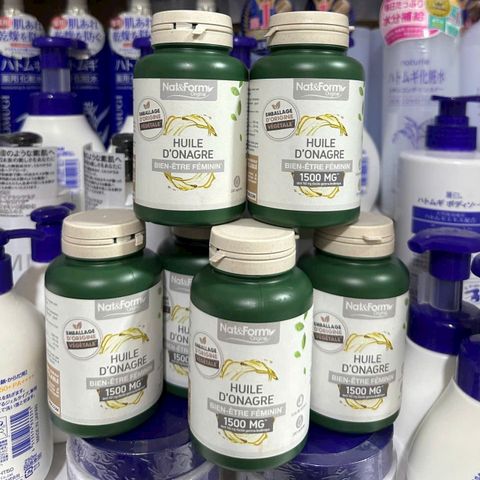 Viên uống Nat&Form Evening Primrose Oil 200 viên - Hỗ trợ cân bằng nội tiết, cải thiện sức khỏe và sắc đẹp của phái đẹp.