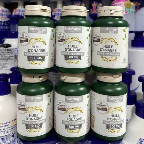 Viên uống Nat&Form Evening Primrose Oil 200 viên - Hỗ trợ cân bằng nội tiết, cải thiện sức khỏe và sắc đẹp của phái đẹp.