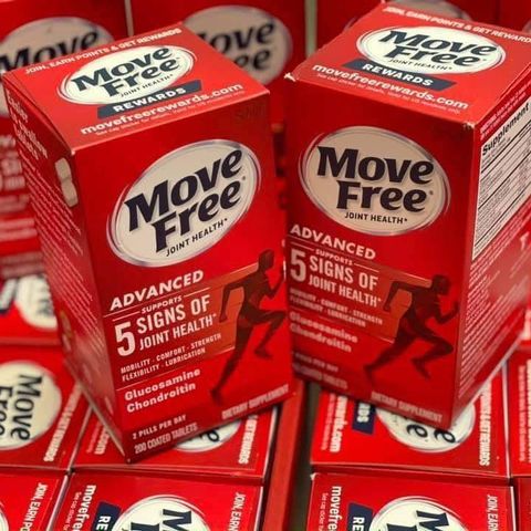 Viên uống hỗ trợ xương khớp Move Free 200 viên - Giảm đau, tăng cường linh hoạt cho khớp, cải thiện sức khỏe xương khớp hiệu quả
