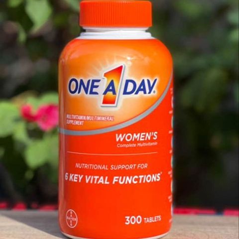 Vitamin tổng hợp One A Day Women’s Multivitamin 300 viên, bổ sung dinh dưỡng dưới 50 tuổi