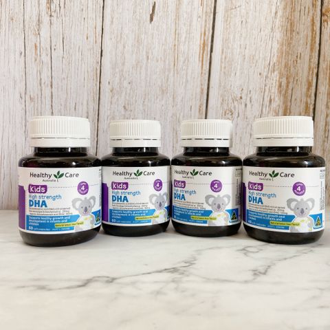 Viên uống DHA cho bé Healthy Care 60 viên – Hỗ trợ phát triển trí não, cải thiện học hỏi và thị lực cho trẻ em