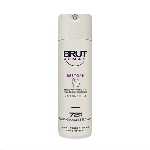 Xịt Khử Mùi Brut Uplifting 72Hr - Chống Mồ Hôi 130g, Hương Quýt Tươi Mát, Công Thức Không Silicone, Phù Hợp Với Người Năng Động