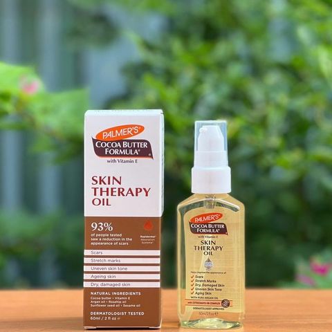 Dầu Dưỡng Palmer's Cocoa Butter 60ml - Chuyên Dưỡng Ẩm và Làm Mờ Rạn Da, Thích Hợp Cho Nam Nữ, An Toàn Cho Da Nhạy Cảm