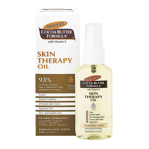 Dầu Dưỡng Palmer's Cocoa Butter 60ml - Chuyên Dưỡng Ẩm và Làm Mờ Rạn Da, Thích Hợp Cho Nam Nữ, An Toàn Cho Da Nhạy Cảm