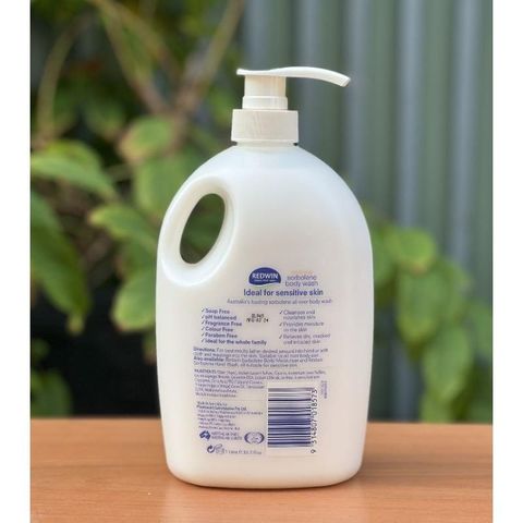 Sữa Tắm Dưỡng Ẩm Redwin Sorbolene 1L - An Toàn Cho Da Nhạy Cảm, Tắm Ướt & Tắm Khô, Thân Thiện Với Người Bệnh & Trẻ Em