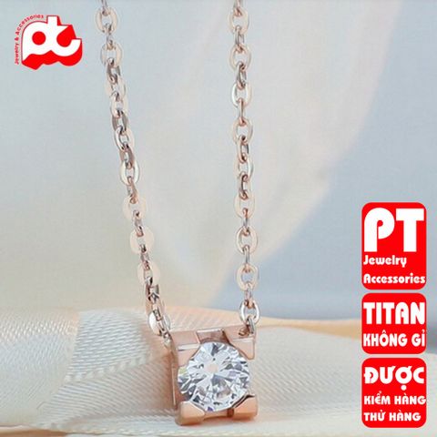 Dây Chuyền Nữ Titan Cao Cấp - Tinh Tế, Sang Trọng, Đảm Bảo Không Đen, Phụ Kiện Thời Trang Mẫu Mới 2023