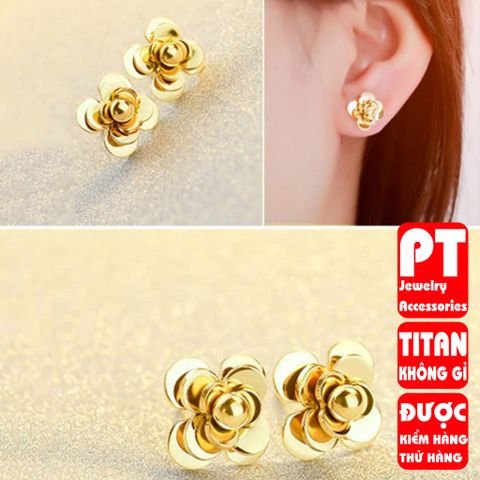 Bông Tai Titan Cao Cấp Nam Tính - Phong Cách Thời Trang Đẳng Cấp, Chống Gỉ, An Toàn, Nhiều Màu Sắc phù hợp với Mọi Kiểu Dáng