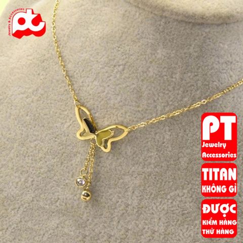 Dây Chuyền Nữ Titan Cao Cấp - Sang Trọng, Tinh Tế, Không Đen, Phụ Kiện Thời Trang Phù Hợp Mọi Dịp - Quà Tặng Ý Nghĩa