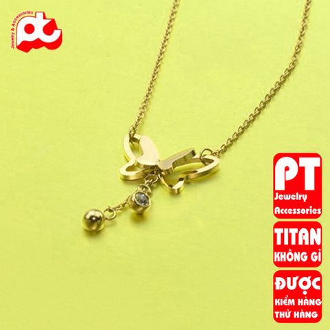 Dây Chuyền Nữ Titan Cao Cấp - Sang Trọng, Tinh Tế, Không Đen, Phụ Kiện Thời Trang Phù Hợp Mọi Dịp - Quà Tặng Ý Nghĩa