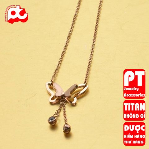 Dây Chuyền Nữ Titan Cao Cấp - Sang Trọng, Tinh Tế, Không Đen, Phụ Kiện Thời Trang Phù Hợp Mọi Dịp - Quà Tặng Ý Nghĩa