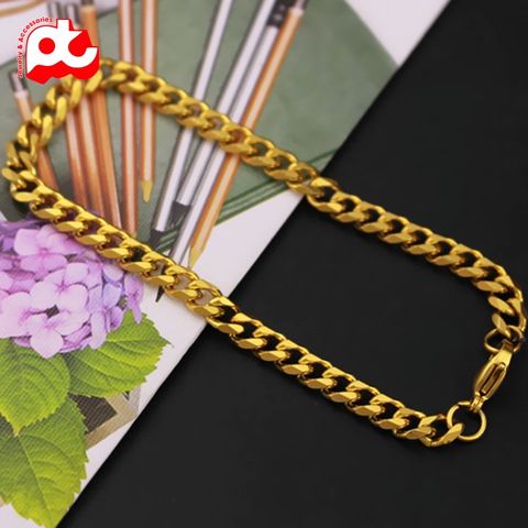 Lắc Tay Nam Titan Cao Cấp - Phong Cách Mạnh Mẽ, Bền Bỉ, Không Gỉ, Thiết Kế Đẳng Cấp Cho Phái Mạnh
