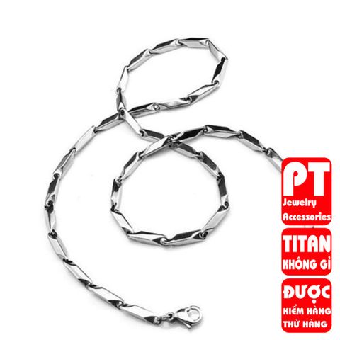 Dây Chuyền Nam Titan Cao Cấp Phong Cách Mạnh Mẽ - Trang Sức Không Gỉ, An Toàn Cho Da, Quà Tặng Ý Nghĩa Cho Đấng Mày Râu