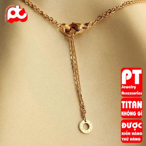 Dây Chuyền Nữ Titan Cao Cấp - Thiết Kế Sang Trọng, Bền Bỉ Chống Đen Không Gỉ - Phụ Kiện Thời Trang Nữ Tinh Tế