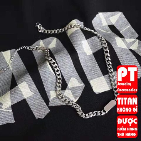 Dây Chuyền Titan Cao Cấp - Phụ Kiện Thời Trang Nam Nữ Đẳng Cấp, Chống Oxy Hóa, Thiết Kế Mạnh Mẽ, An Toàn Cho Da