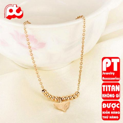 Lắc Chân Nữ Titan Cao Cấp - Thiết Kế Thanh Lịch, Bền Bỉ, An Toàn Cho Da - Phụ Kiện Thời Trang Nữ Hàng Đầu