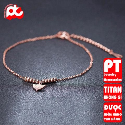 Lắc Chân Nữ Titan Cao Cấp - Thiết Kế Thanh Lịch, Bền Bỉ, An Toàn Cho Da - Phụ Kiện Thời Trang Nữ Hàng Đầu
