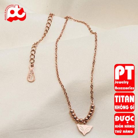 Lắc Chân Nữ Titan Cao Cấp - Thiết Kế Thanh Lịch, Bền Bỉ, An Toàn Cho Da - Phụ Kiện Thời Trang Nữ Hàng Đầu
