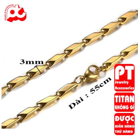 Dây Chuyền Nam Titan Cao Cấp - Sang Trọng, Chống Gỉ, Thiết Kế Đẳng Cấp, Phụ Kiện Thời Trang Nam Tính