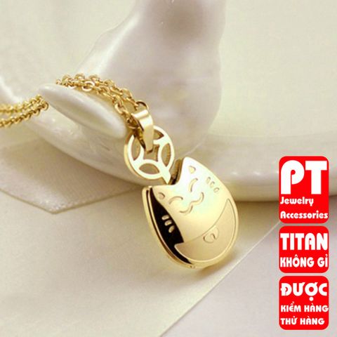 Dây chuyền titan cao cấp sang trọng không đen HCM 400369