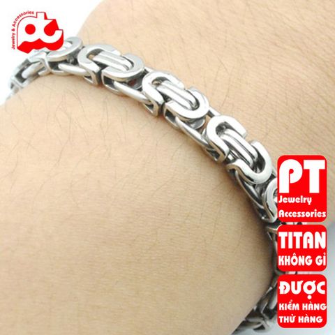 Lắc Tay Titan Nam Cao Cấp - Phong Cách Mạnh Mẽ, Bền Bỉ Không Gỉ, Phụ Kiện Thời Trang Sang Trọng cho Phái Mạnh