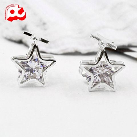 Bông tai nữ titan cao cấp thời trang PT Jewelry & Accessories không đen giá rẻ PTBTNT16 400401