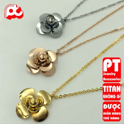 Dây chuyền nữ titan cao cấp thời trang PT Jewelry & Accessories không đen giá rẻ PTDCNT72 400405