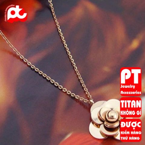 Dây chuyền nữ titan cao cấp thời trang PT Jewelry & Accessories không đen giá rẻ PTDCNT72 400405