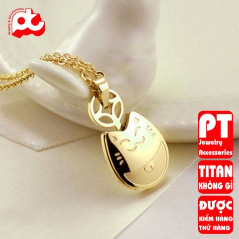 Dây chuyền nữ titan cao cấp thời trang PT Jewelry & Accessories không đen giá rẻ PTDCNT54 400406