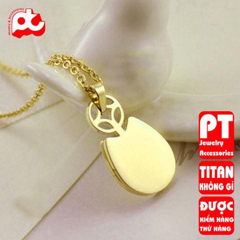 Dây chuyền nữ titan cao cấp thời trang PT Jewelry & Accessories không đen giá rẻ PTDCNT54 400406
