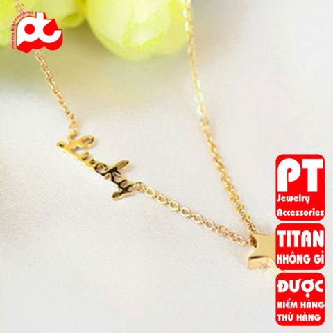 Dây chuyền nữ titan cao cấp thời trang PT Jewelry & Accessories không đen giá rẻ PTDCNT105 400420