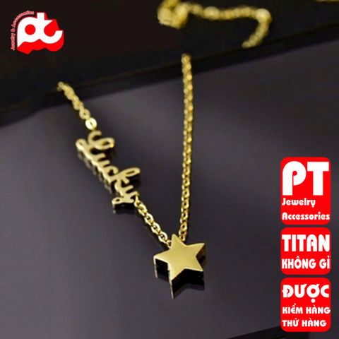 Dây chuyền nữ titan cao cấp thời trang PT Jewelry & Accessories không đen giá rẻ PTDCNT105 400420