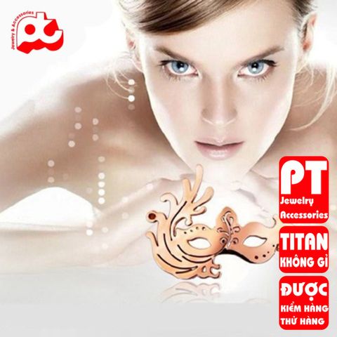 Lắc tay nữ titan cao cấp thời trang trangsucpt không đen giá rẻ PTLTNT13 400432