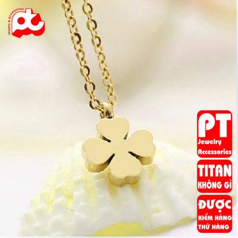 Dây chuyền nữ titan cao cấp thời trang trangsucpt không đen giá rẻ PTDCNT131 400528