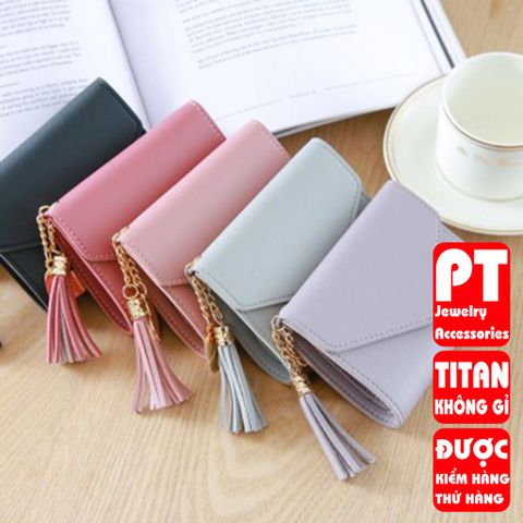 Ví bóp cầm tay da nữ mini PTVI101 400529