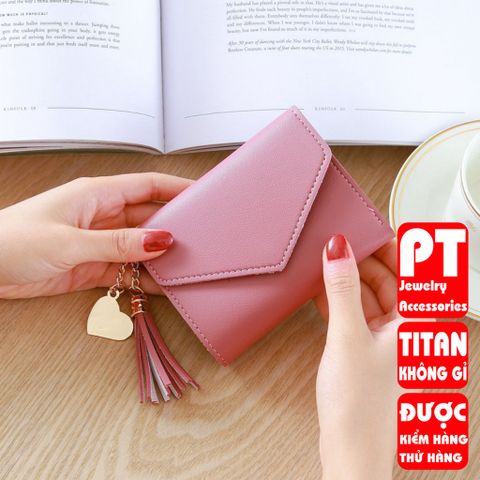 Ví bóp cầm tay da nữ mini PTVI101 400529