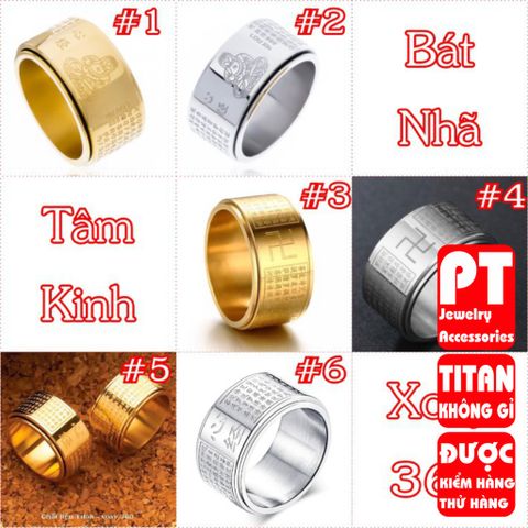 Nhẫn Bát Nhã Tâm Kinh đem lại Vạn Sự Như Ý - Bình An May Mắn 400567