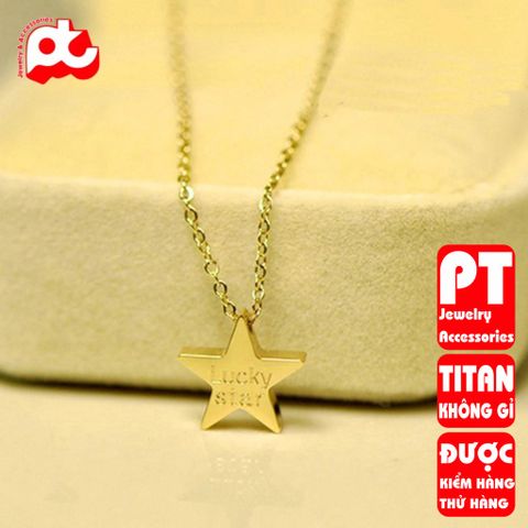 Dây chuyền nữ titan cao cấp thời trang trangsucpt không đen giá rẻ PTDCNT104 400568