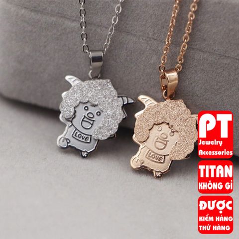 Dây chuyền nữ titan cao cấp thời trang trangsucpt không đen giá rẻ PTDCNT133 400570