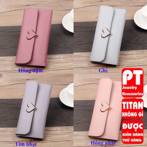 Ví nữ dài trái tim VD71 400619