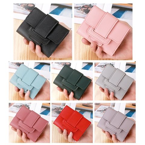 Ví Nữ Mini Ngắn Cầm Tay Phong Cách Hàn Quốc PTVI115 400628